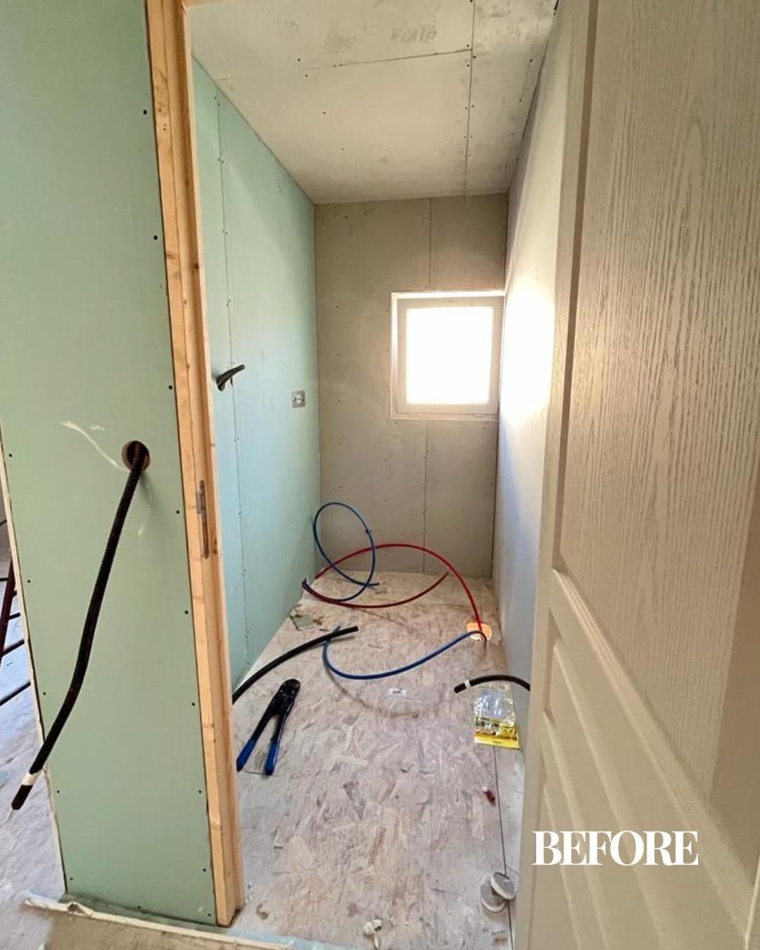 Rénovation d'une salle de bain à Étampes — avant