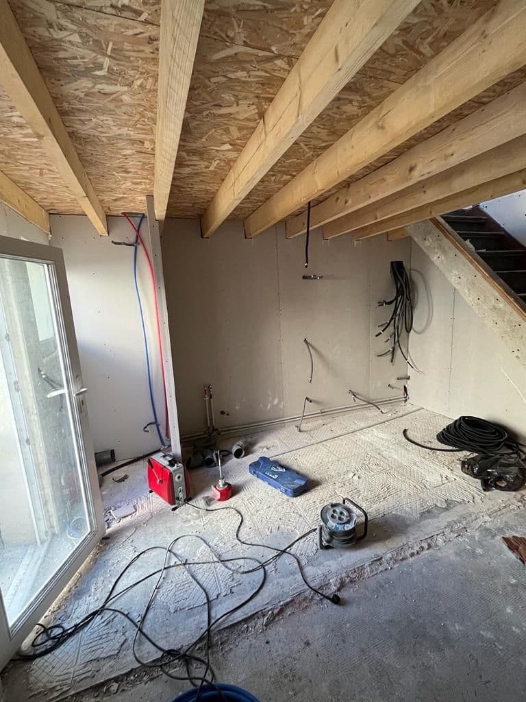 Salle de bain avant rénovation